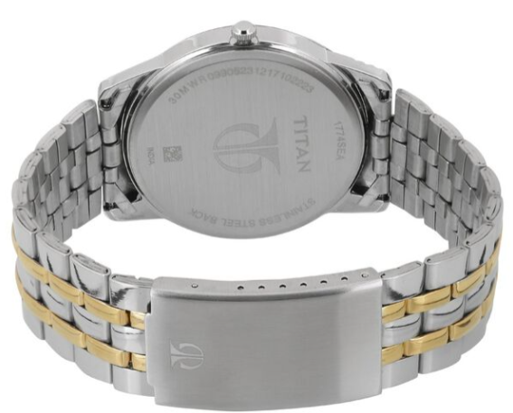 Titan Quartz Silver Dial Analog with Day & Date Watch for Men
