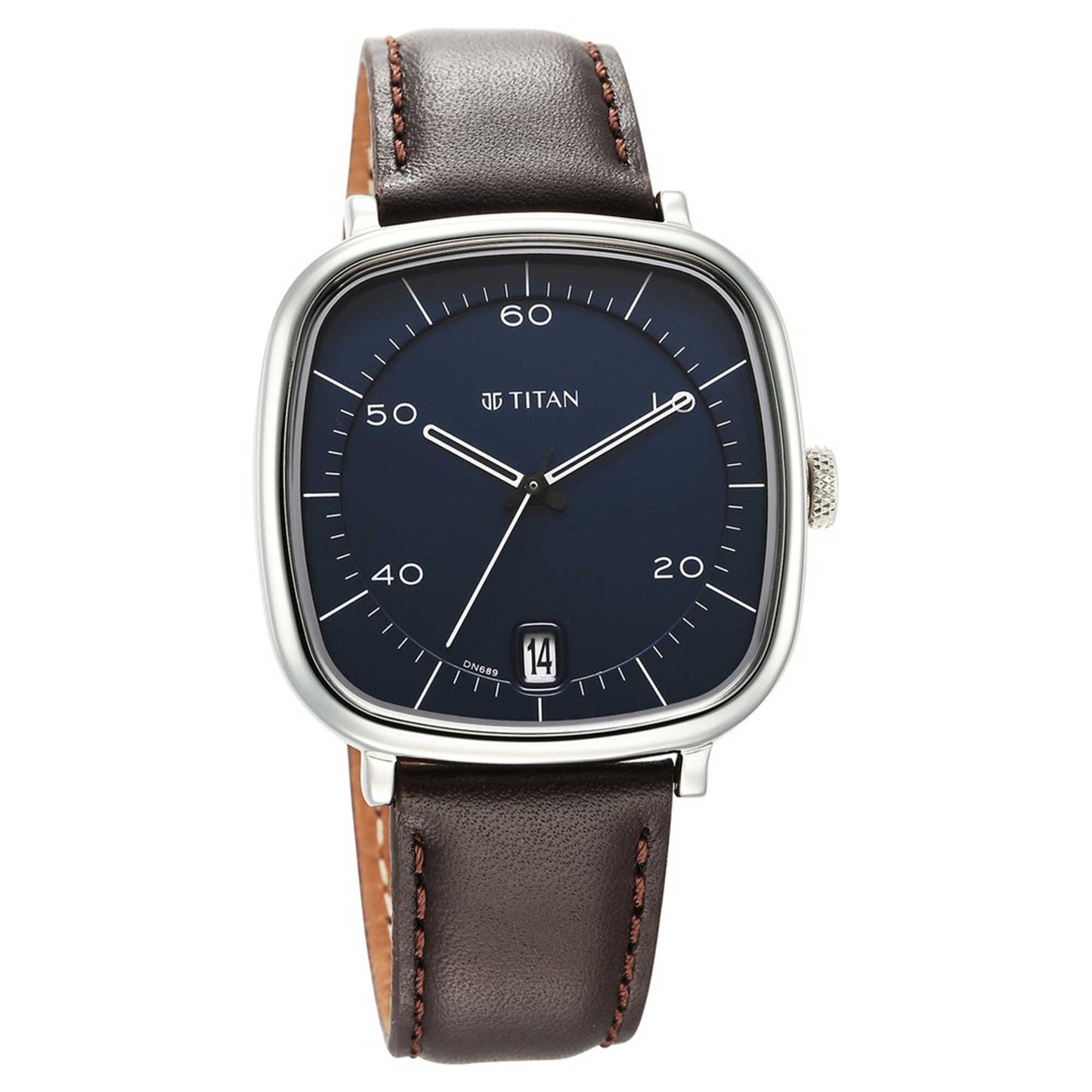 Titan Gents Classique Stainless Steel Watch for Men