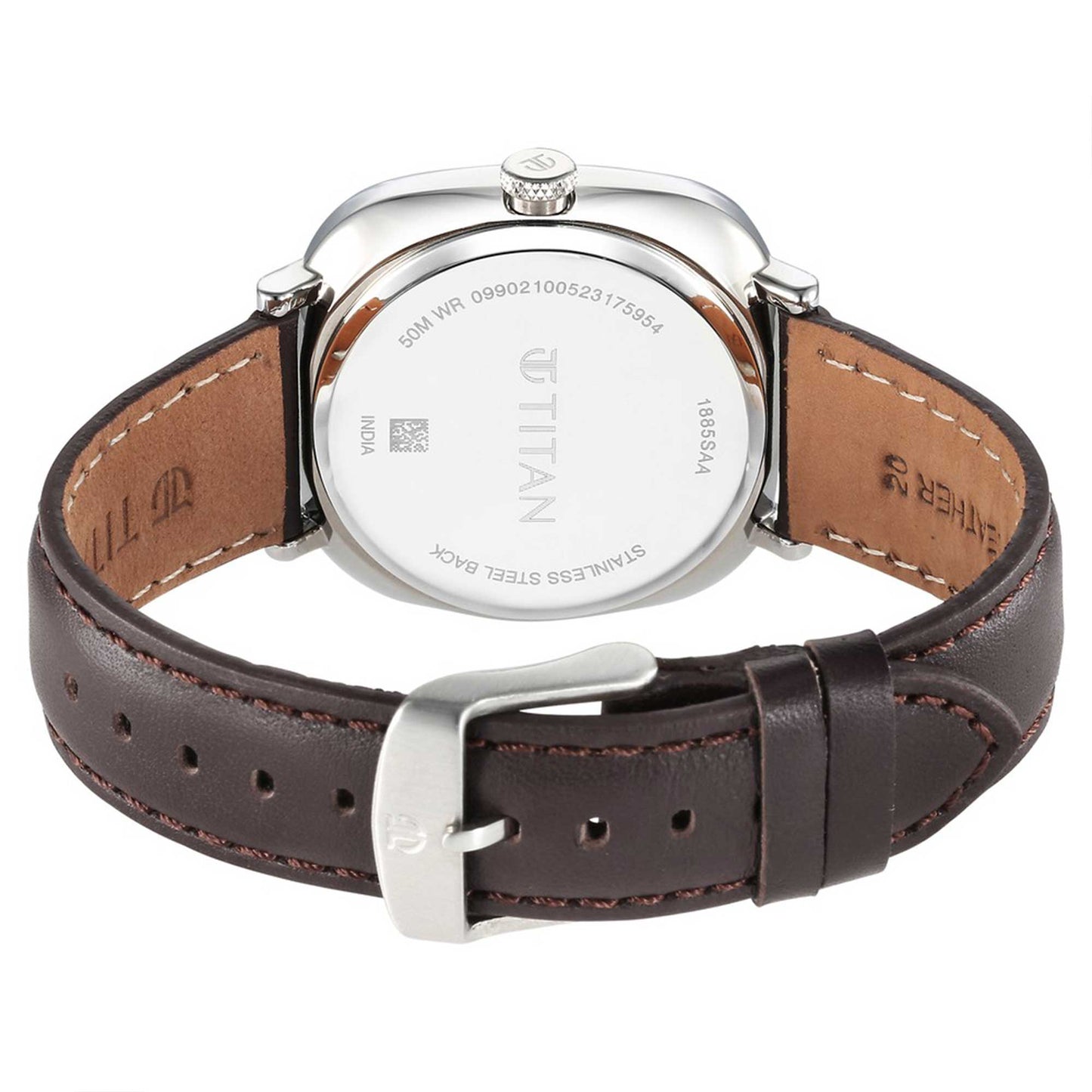 Titan Gents Classique Stainless Steel Watch for Men