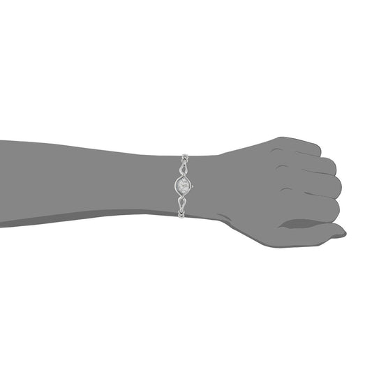 Titan Silver Dial Analog Watch for Women-2455SM01