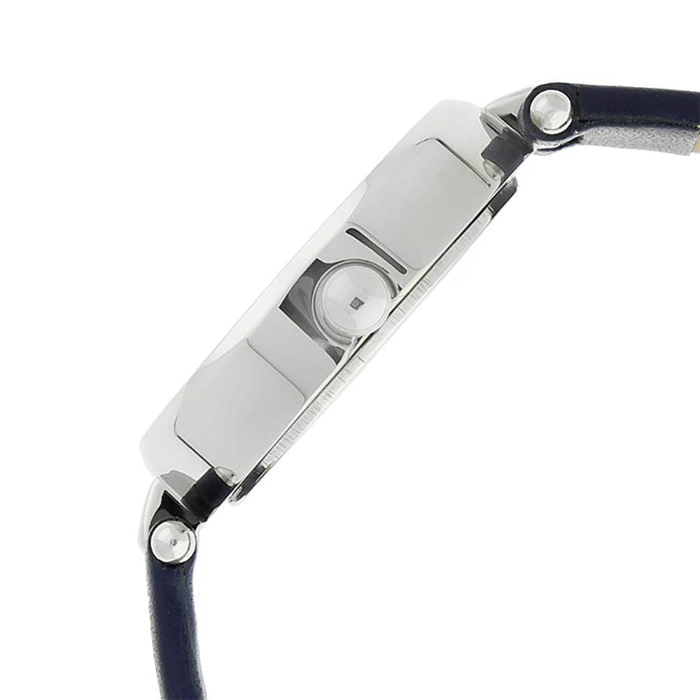 Titan Raga Viva Silver Dial Leather Strap Watch for Women