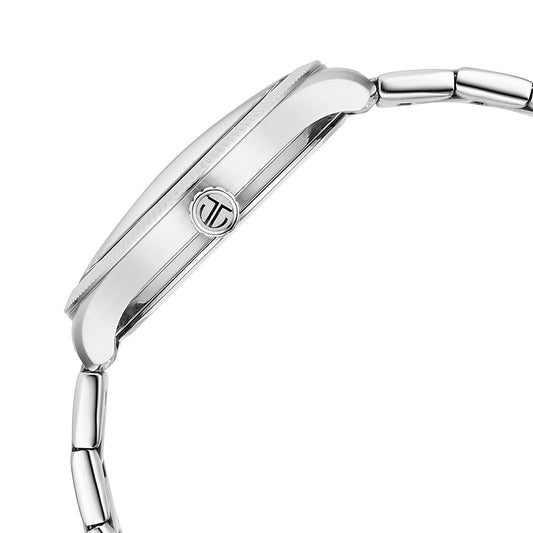 Titan Stellar Dual Moon Phase and Blue Dial Stainless Steel Strap Watch for Men