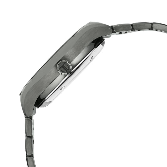 Titan Stellar Starlight Purple Dial Stainless Steel Strap Watch for Men