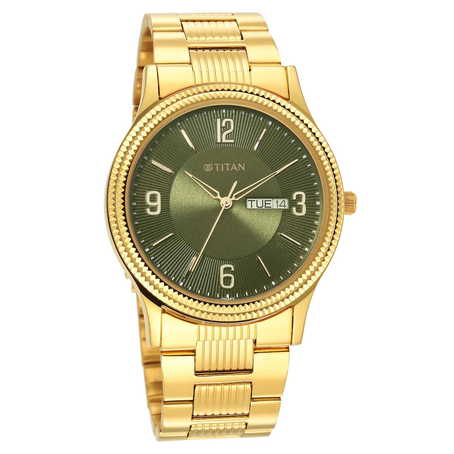 Titan Karishma Green Dial Analog Stainless Steel Strap watch for Men