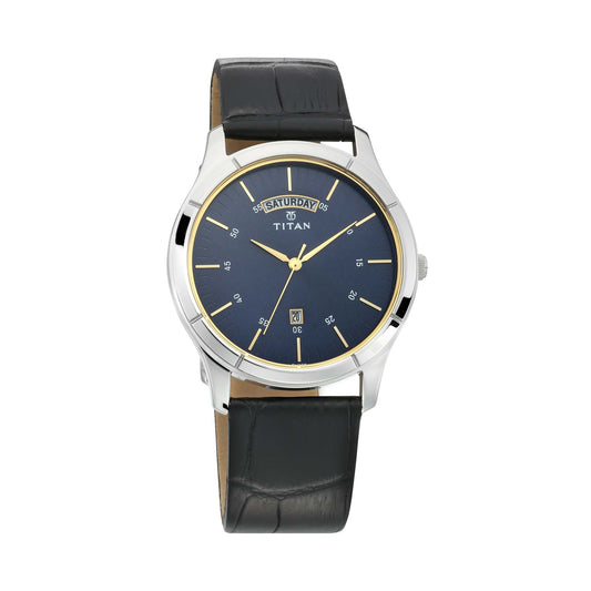 Titan Neo Blue Dial Analog Watch for Men-1767SL03