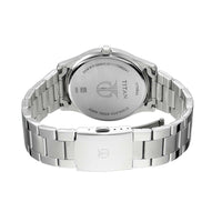 Titan Workwear White Dial Stainless Steel Strap Watch for Men