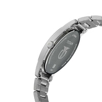 Titan Workwear Black Dial Stainless Steel Strap Watch for Men