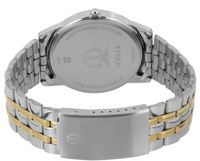 Titan Quartz Silver Dial Analog with Day & Date Watch for Men