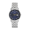 Titan Quartz Blue Dial Stainless Steel Strap Watch for Men