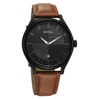 Bahan Tali Kulit Titan Neo Economy IV Warna Dail Kelabu 1802QL03