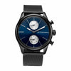 Titan Element Black Dial Analog Stainless Steel Strap Watch for Men