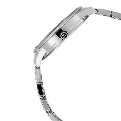 Titan Workwear White Dial Stainless Steel Strap Watch for Men