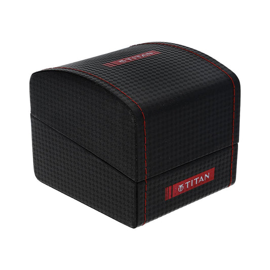 Titan Workwear White Dial Stainless Steel Strap Watch for Men