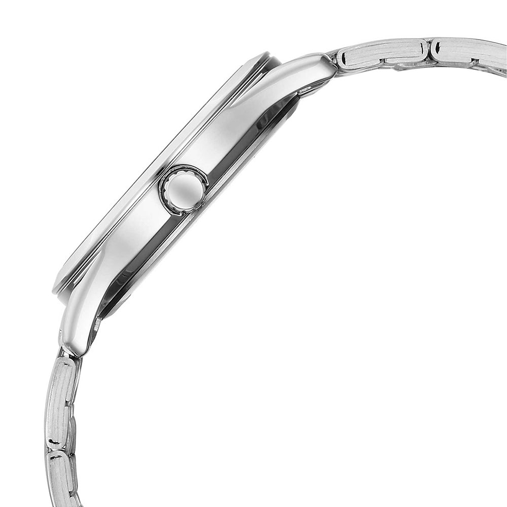 Titan Quartz Blue Dial Stainless Steel Strap Watch for Men