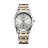 Titan Quartz Silver Dial Stainless Steel Strap Watch for Men