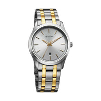 Titan Quartz Silver Dial Stainless Steel Strap Watch for Men