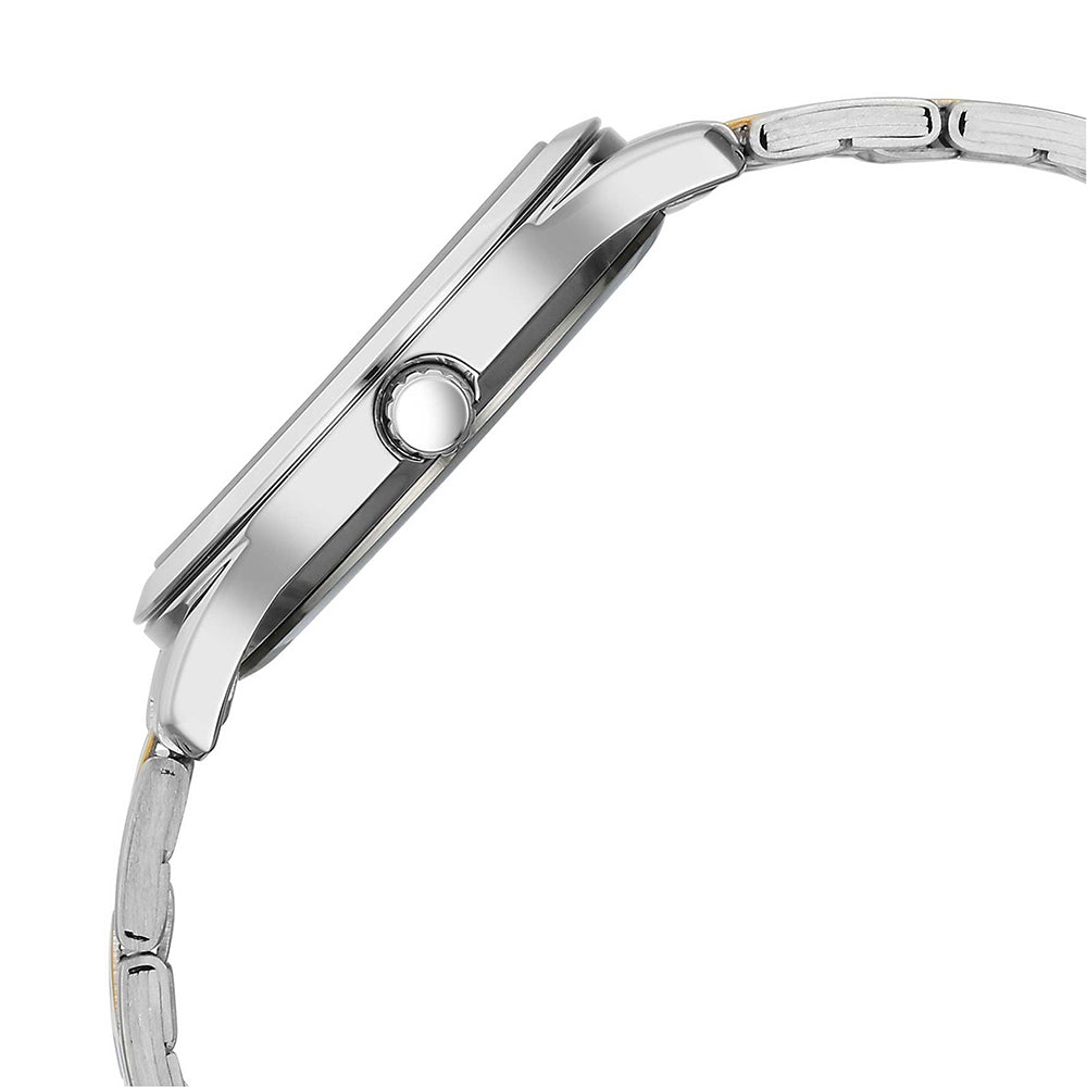 Titan Quartz Silver Dial Stainless Steel Strap Watch for Men