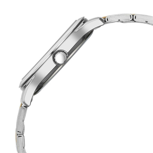 Titan Quartz Silver Dial Stainless Steel Strap Watch for Men