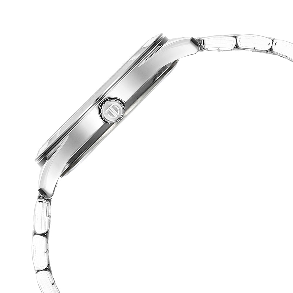 Titan Trendsetters Anthracite Dial Stainless Steel Strap Watch for Men