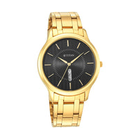 Titan Karishma Black Dial Stainless Steel Strap Watch for Men