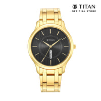 Titan Karishma Black Dial Stainless Steel Strap Watch for Men