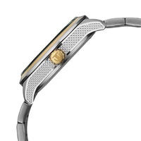 Titan Noor Collection Green Dial Stainless Steel Strap Watch for Men