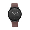 Jam Tangan Tali Kulit Lelaki Titan Edge Baseline Dail Hitam