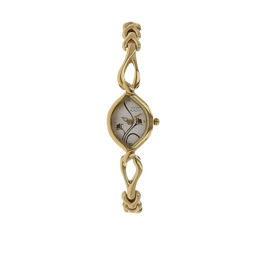 Titan Raga Silver Dial Analog Watch untuk Wanita-2455YM01