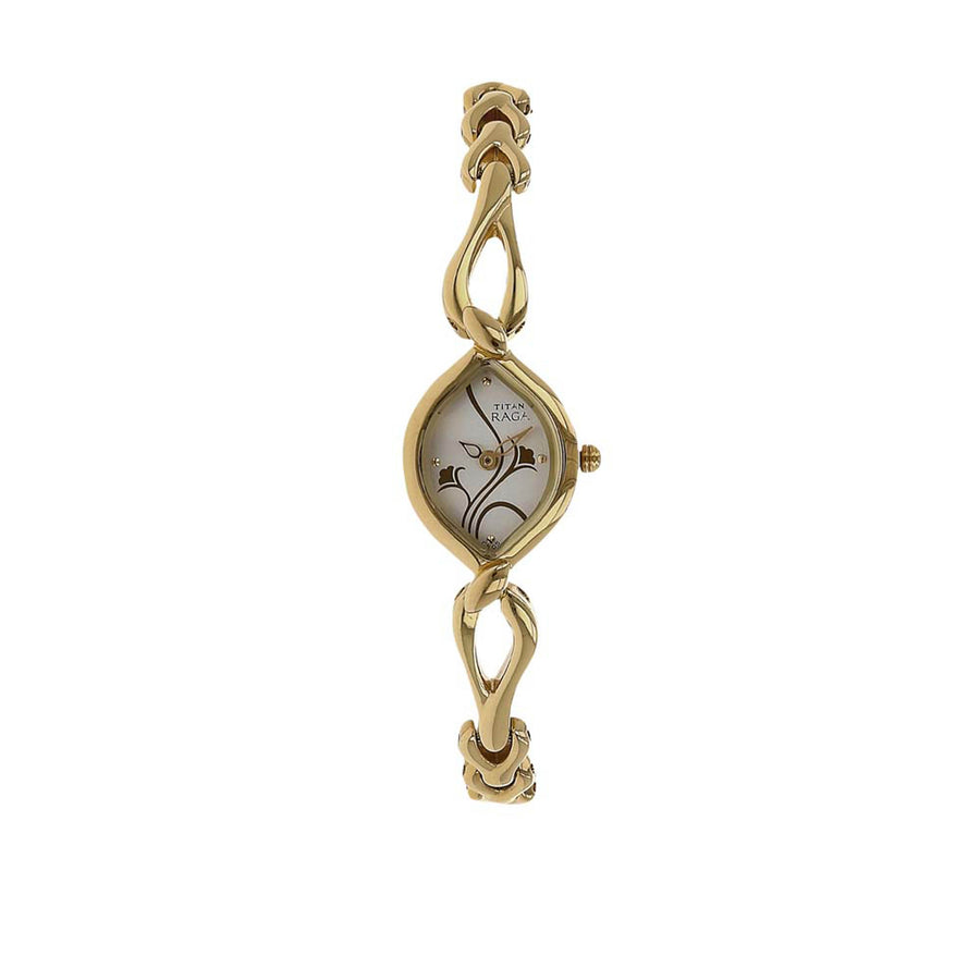 Titan Raga Silver Dial Analog Watch untuk Wanita-2455YM01