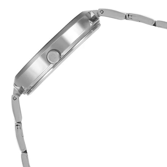 Titan Sparkle White Dial Analog Stainless Steel Strap watch for Women (2480SM09)