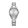 Titan Quartz Silver Dial Stainless Steel Strap Watch for Women