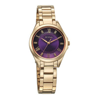 Jam Tangan Bentuk Bulat Brass Wanita Titan (2565WM06)