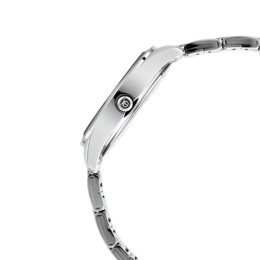 Titan Sparkle Anthracite Dial Stainless Steel Strap Watch for Women