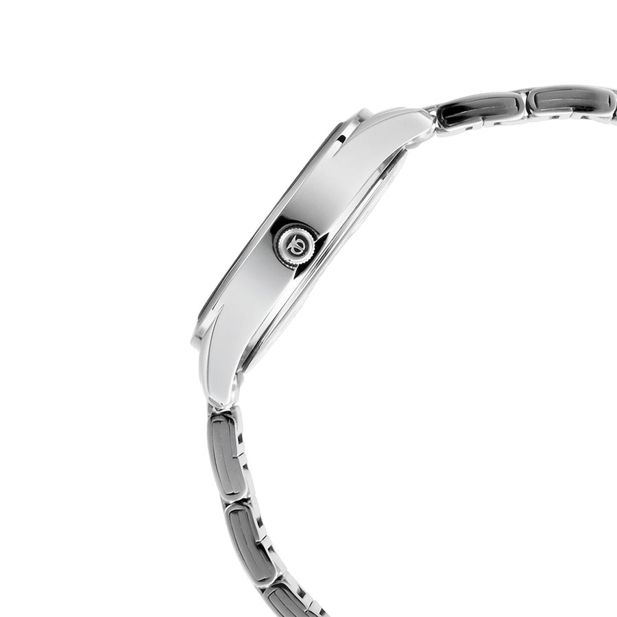 Titan Sparkle Anthracite Dial Stainless Steel Strap Watch for Women