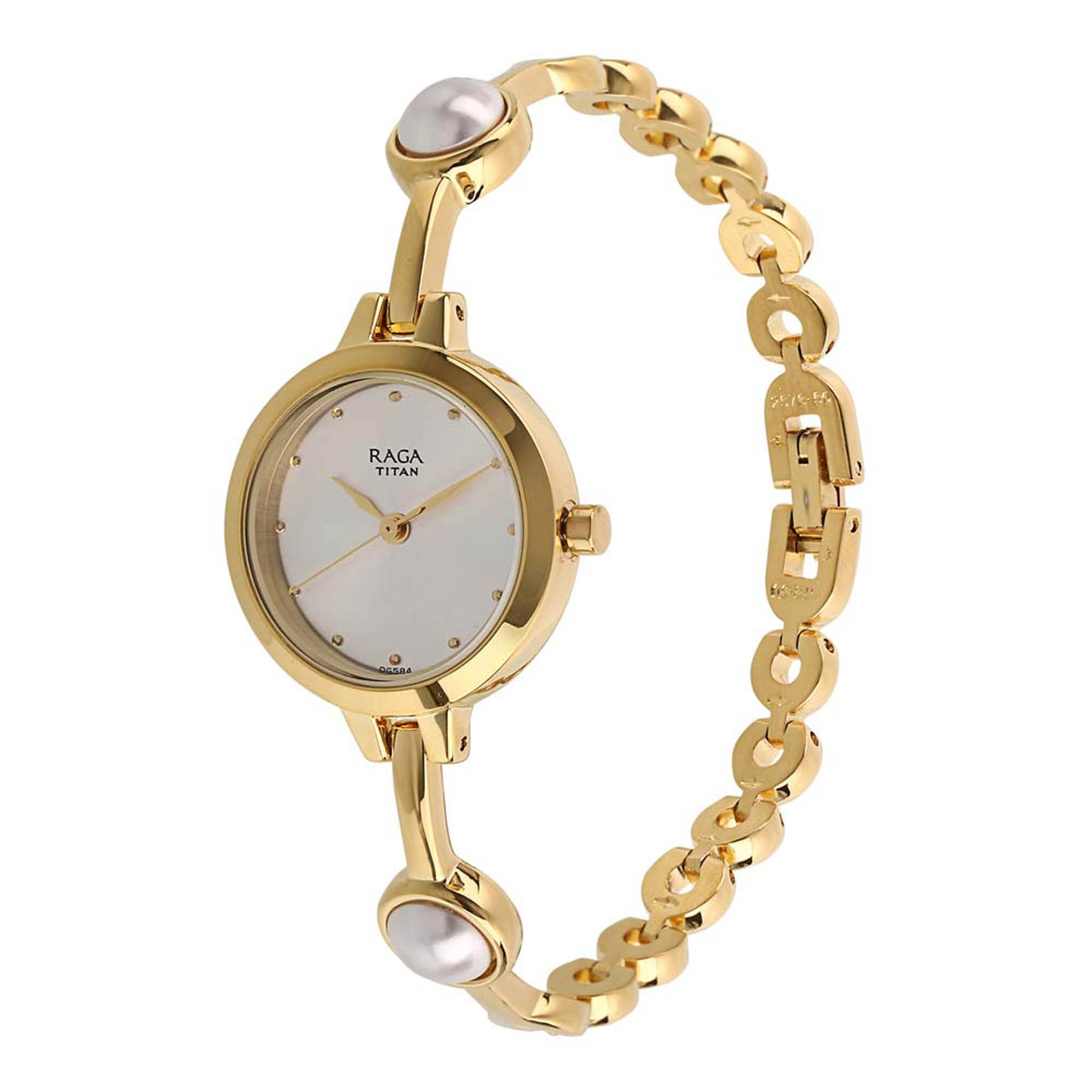 Titan Raga White Dial Analog Watch for Women-2576YM01