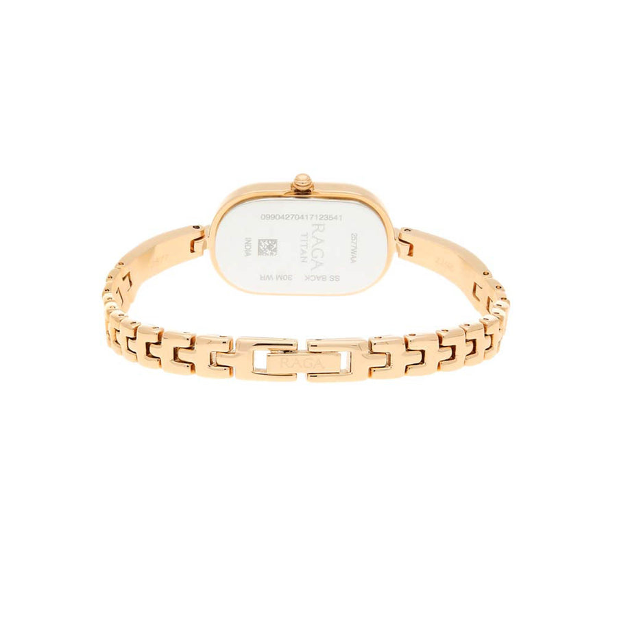 Titan Raga Viva Rose Gold Dial Analog Watch for Women-2577WM01
