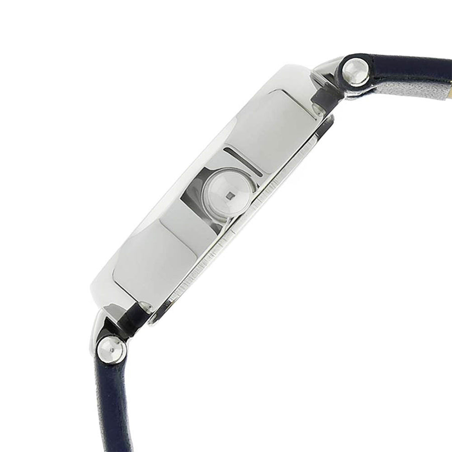 Titan Raga Viva Silver Dial Leather Strap Watch for Women
