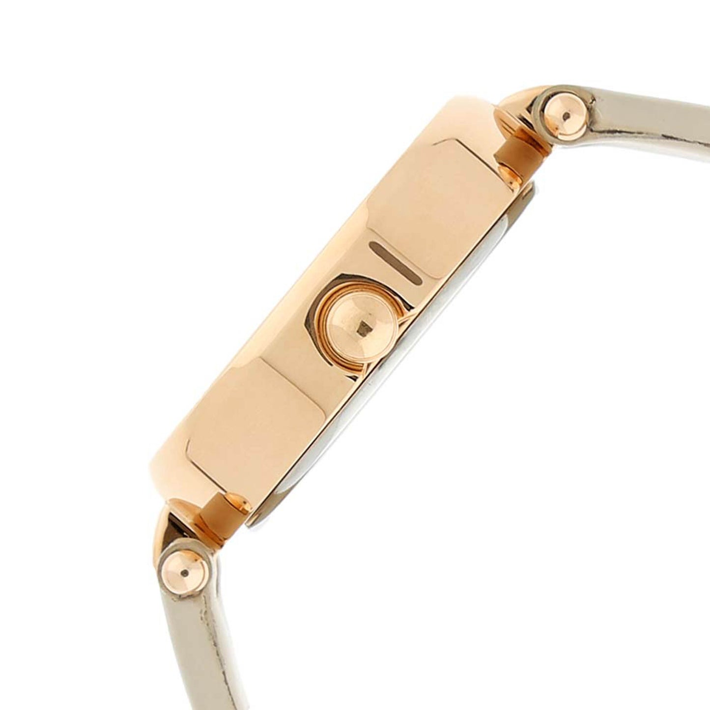 Rose Gold Dial Stainless Steel Strap Watch-2579WL01