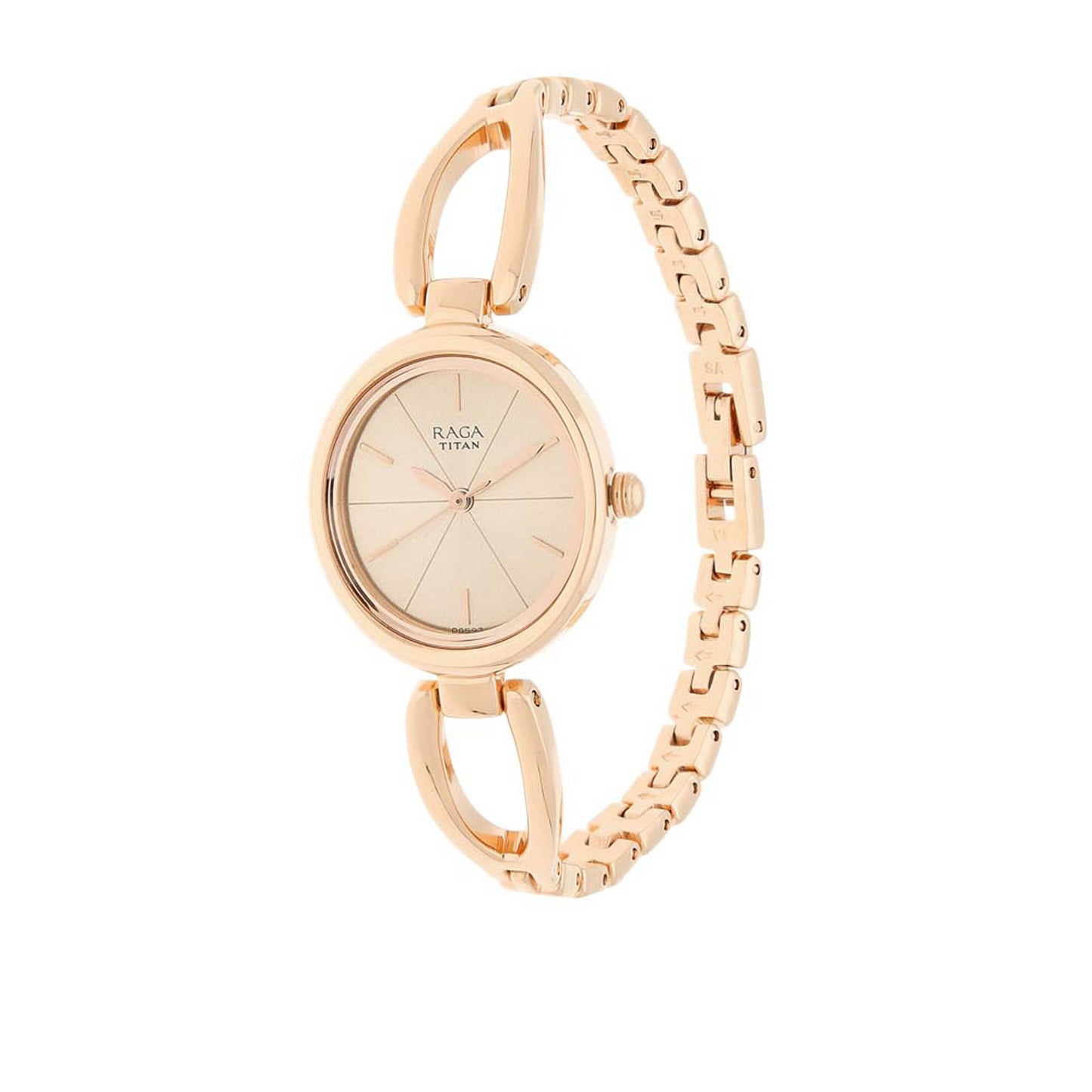 Titan Raga Viva Rose Gold Dial Analog Watch for Women-2579WM01