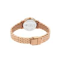 Titan Rose Gold Dial Metal Strap Watch for Women