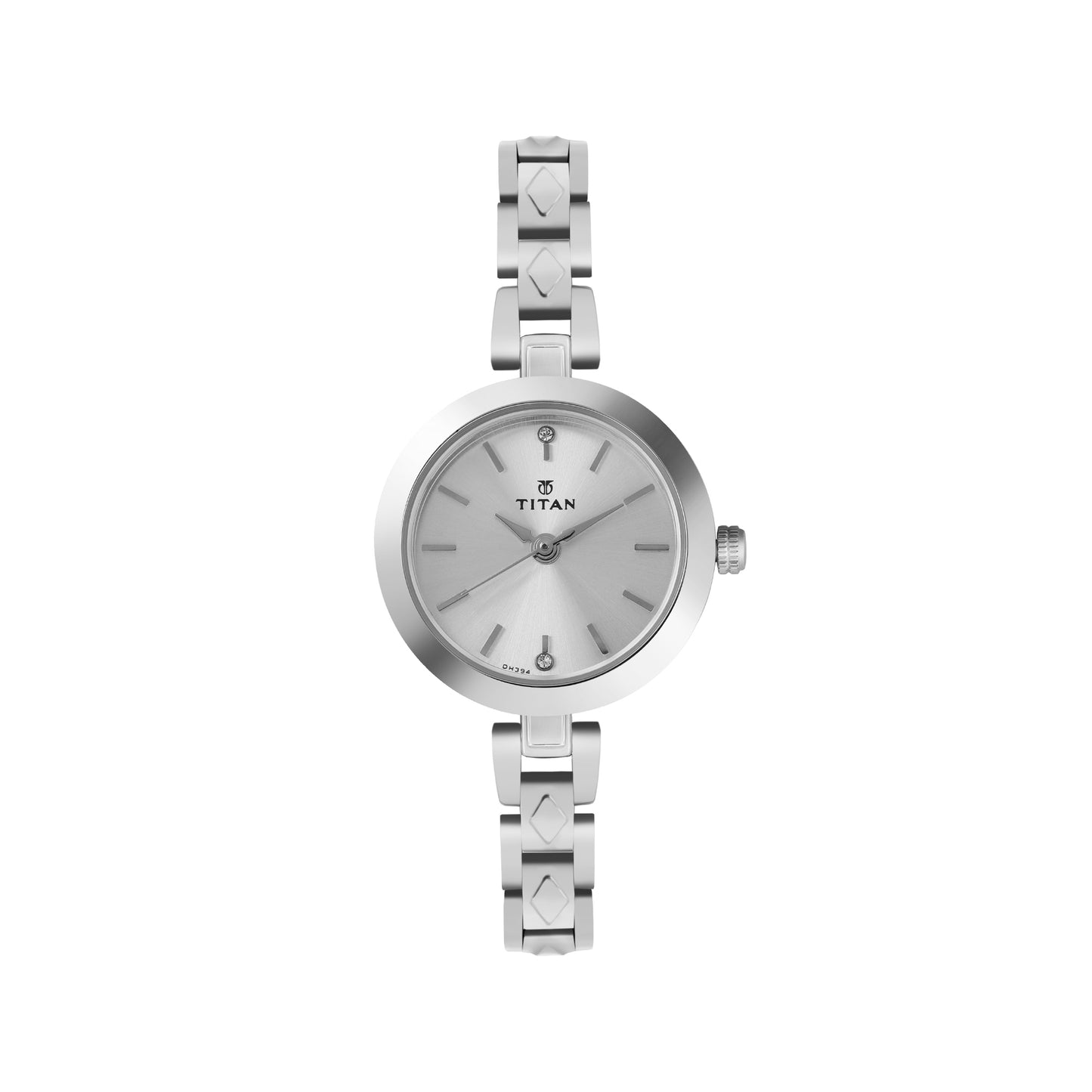 Titan Karishma Silver Dial Analog Watch for Women-2598SM01