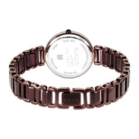 Jam Tangan Raga Delight Tali Logam Dail Coklat-2608QM02