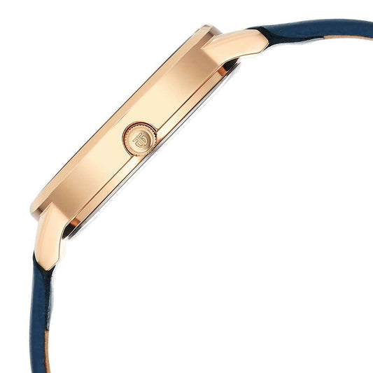 Titan Neo Quartz Analog Blue Dial Leather Strap Watch For Women(2648WL08)