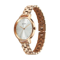 Titan Neo Grey Dial Metal Strap Watch for Women