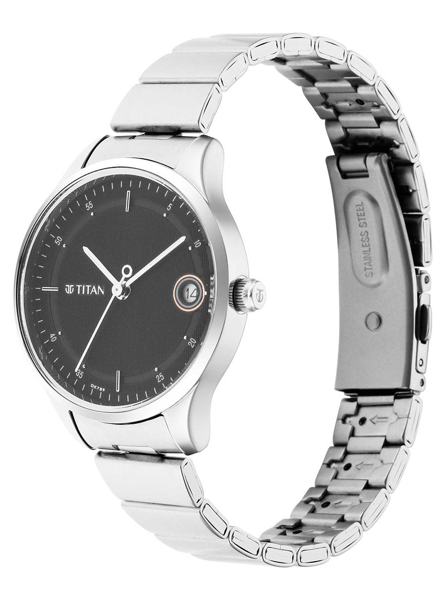 Workwear Analog Black Dial Ladies Watch - 2649SM01