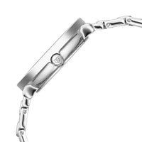 Jam Tangan Tali Logam Dail Merah Tua Titan Workwear untuk Wanita