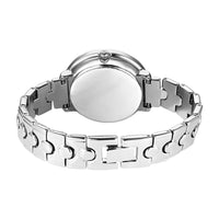 Jam Tangan Tali Logam Dail Merah Tua Titan Workwear untuk Wanita