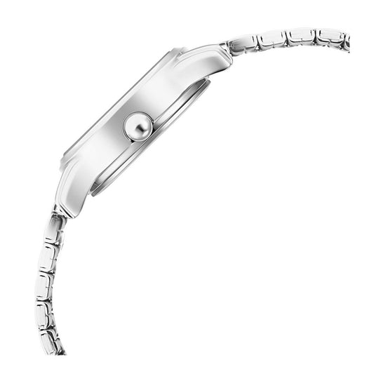 Titan Lagan Black Dial Metal Strap Watch 2656SM03