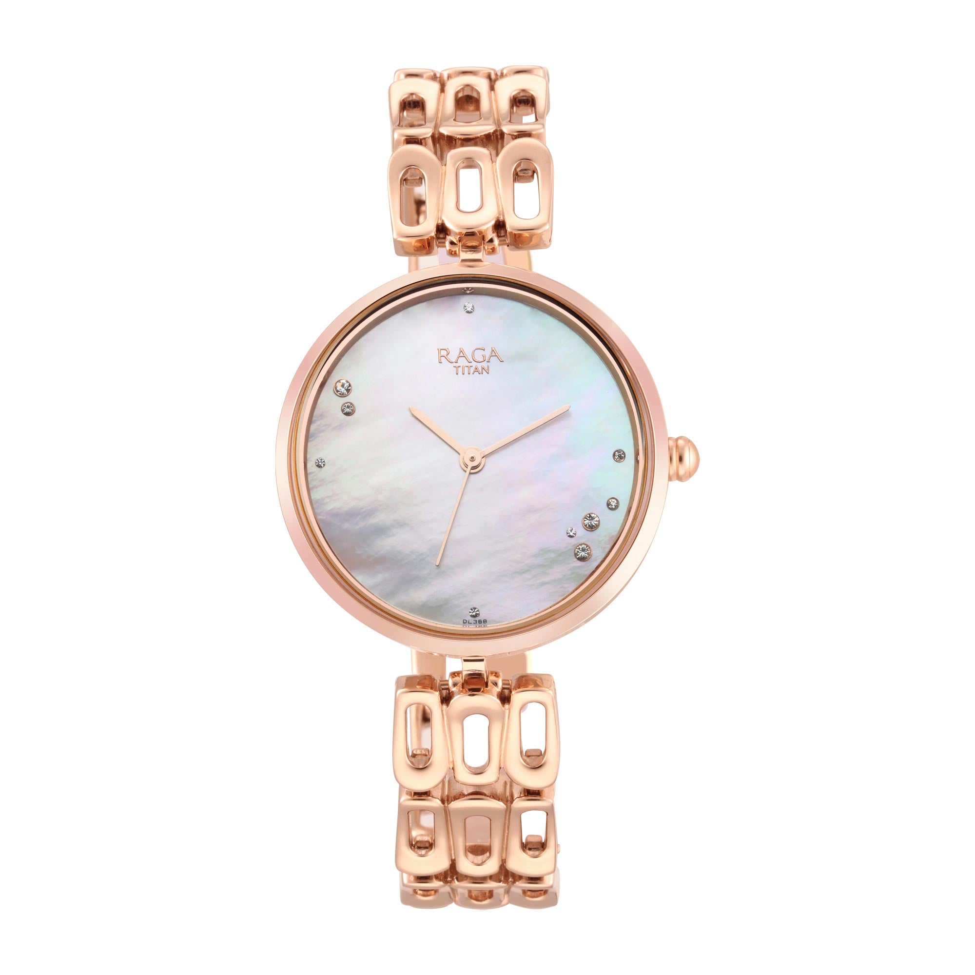 Raga Chic - Mother Of Pearl Dial Metal Strap Watch-2659WM01