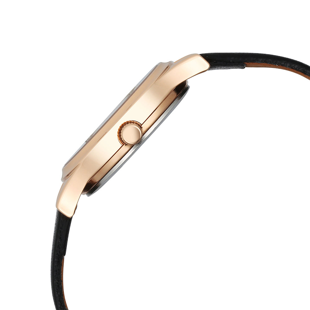 Titan Karishma Blue Dial Leather Strap Watch for Women